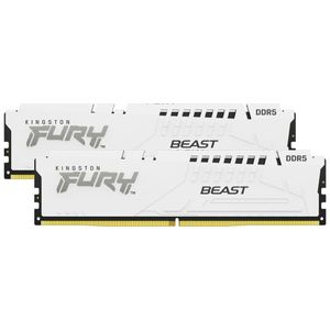 Memorija KINGSTON Fury Beast KF560C36BWEK2-64 64GB DIMM DDR5 6000MHz bela