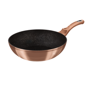 KAUFMAX WOK TIGANJ 28CM ROSE GOLD METALIC COLLECTION KM-0051