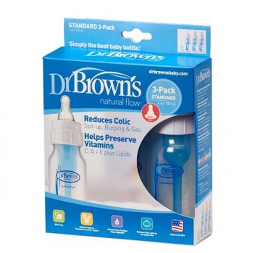 Dr.Brown'S Plastična Standard Bočica 120Ml-3kom slika 2