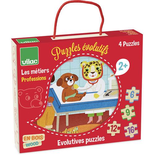 Vilac Puzzle "Profesije" slika 2