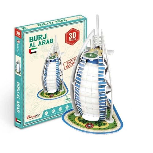 CubicFun 3D Puzzle Burj Al Arab - Toranj Arapa slika 1
