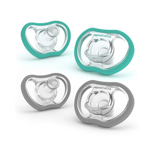 Nanobébé® Duda varalica Active Flexy 4m+, 4kom - Mint/Siva
