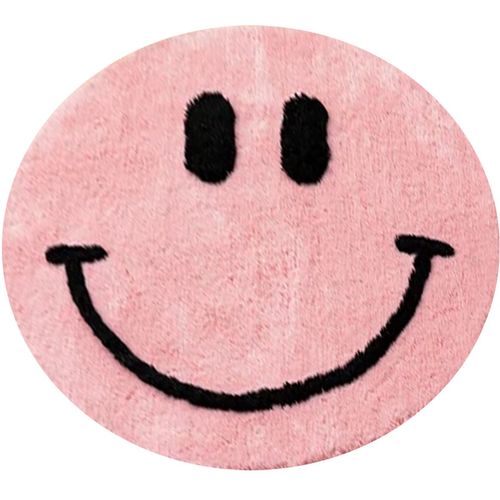 Colourful Cotton Akrilna kupaonska prostirka Pink Smile slika 2