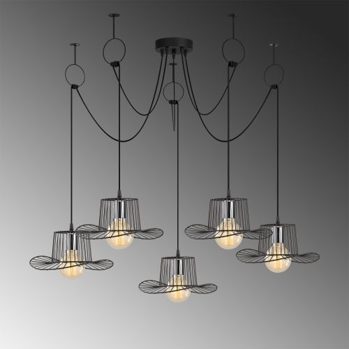 Luster Tel - 6761 Black Chandelier slika 4