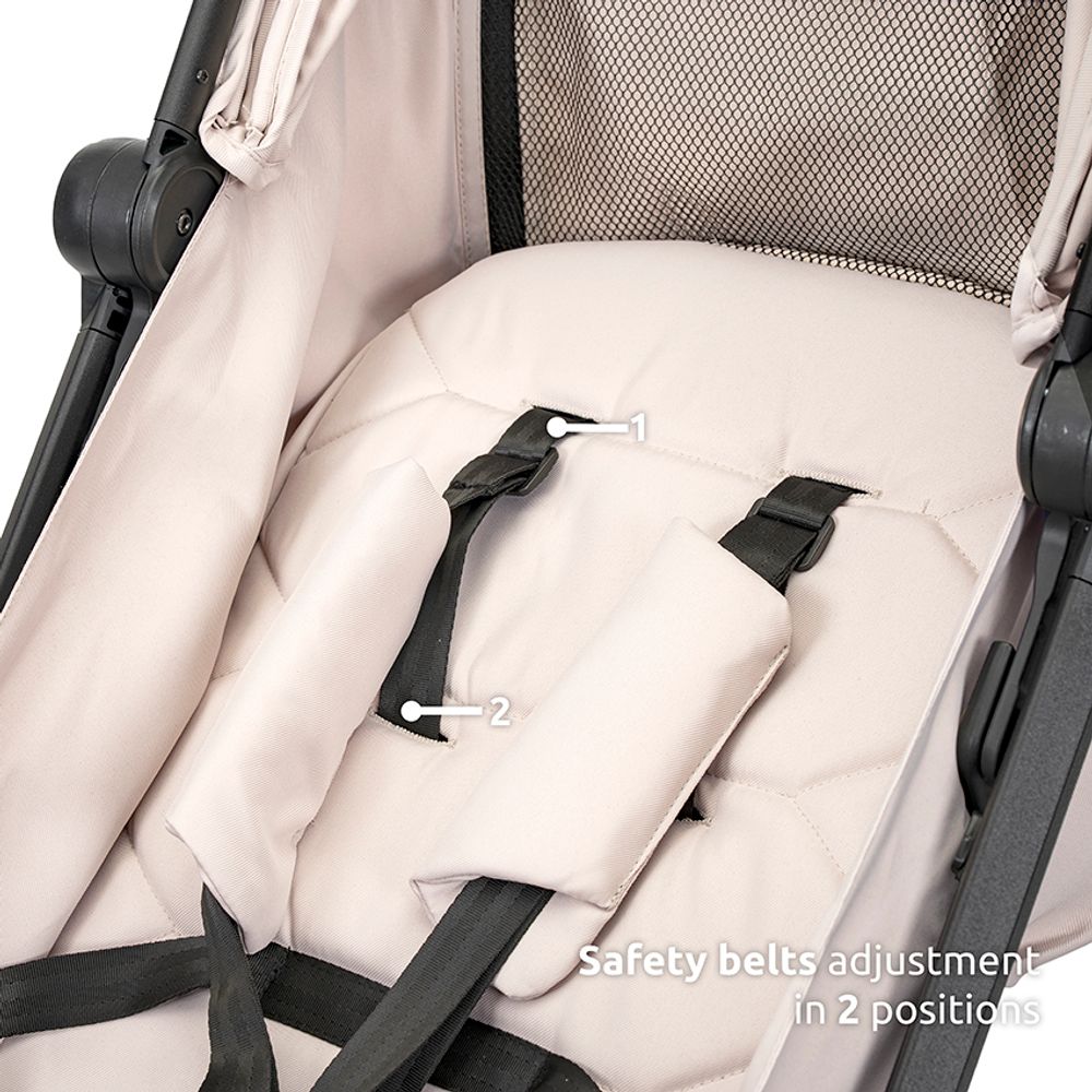 Lorelli kišobran kolica Calista, Beige slika 17