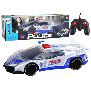 Auto na daljinsko upravljanje Police Sports 1:16 Lights