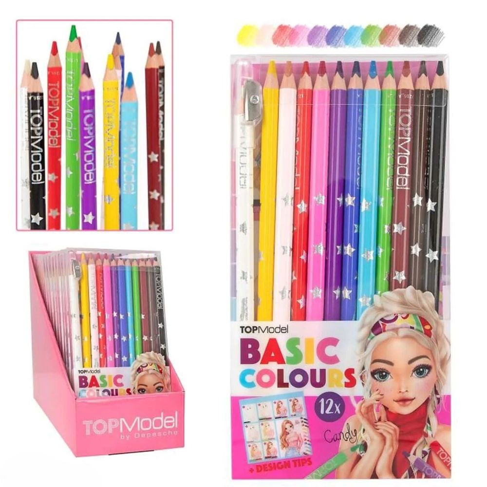 TOP Model Bojice Basic Colours 12kom slika 2