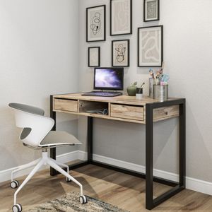 Ogene Atlantic Pine
Black Study Desk