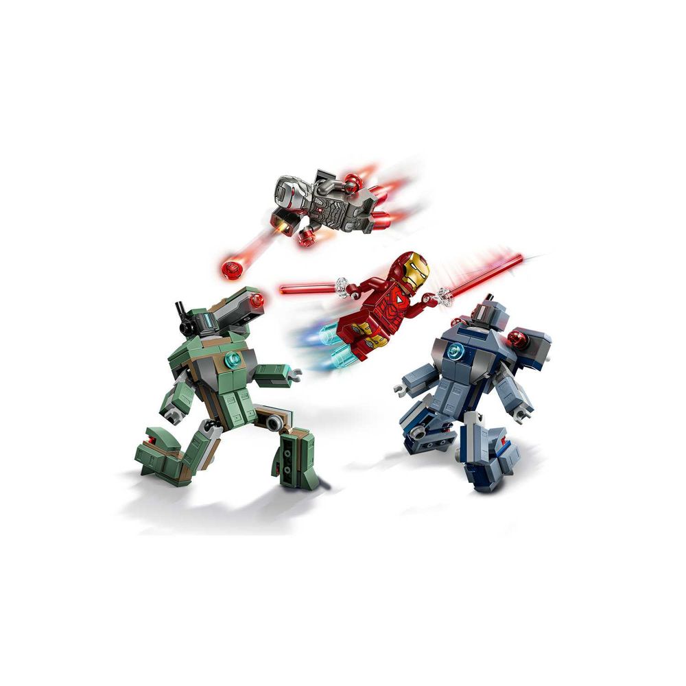 LEGO 76320 Iron Man & War Machine vs. Hammer Drones slika 4