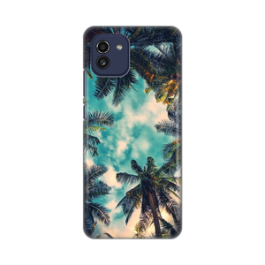 Torbica Silikonska Print Skin za Samsung A035G Galaxy A03 Palm tree