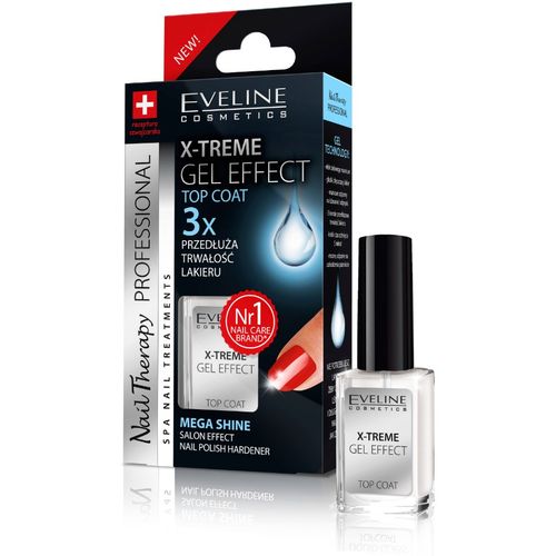 Eveline nadlak za nokte nail therapy X-treme gel effect 12ml slika 1