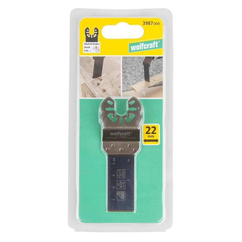 Wolfcraft List Pile Uranjajući PRO BIM Za Multifunkcionalni Alat Za Drvo i Metal 22 mm - 3987000 slika 4