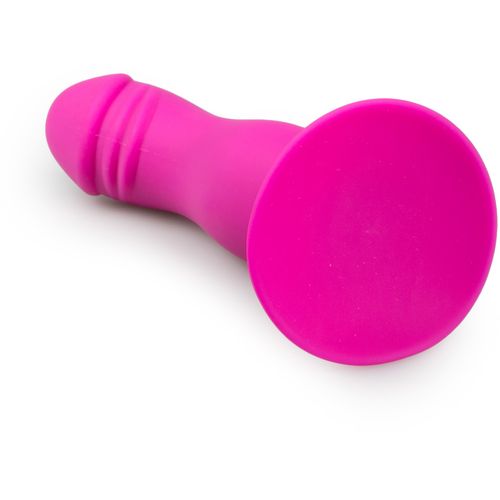 Analni dildo sa kapicom za usisivanje, ružičasti slika 6