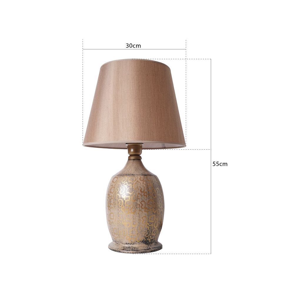 Zlatna Stolna Lampa YL533 slika 3