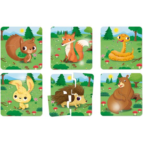 LISCIANI baby puzzle šuma 80076 slika 5