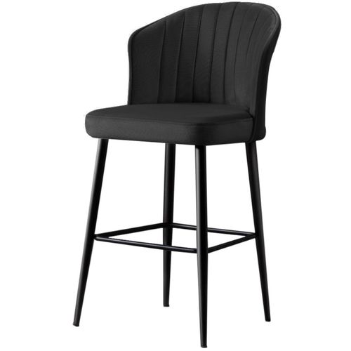 Woody Fashion Set barskih stolica (2 komada), Rubi - Black slika 5