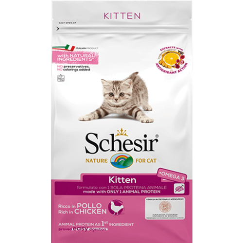 Schesir Dry Kitten 400 g slika 1