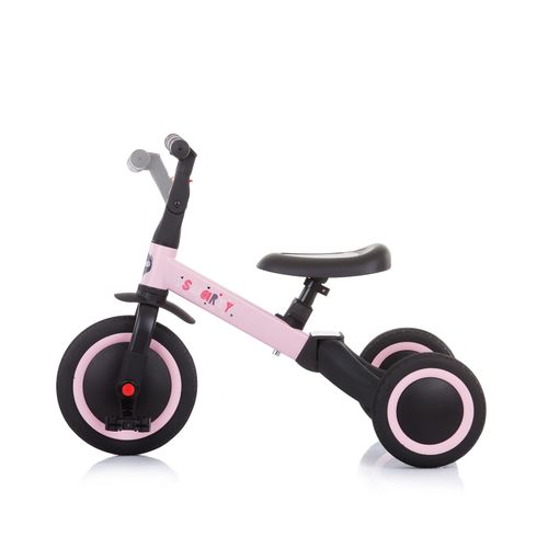 Chipolino tricikl/ balance bike 2u1 Smarty Light Pink slika 3