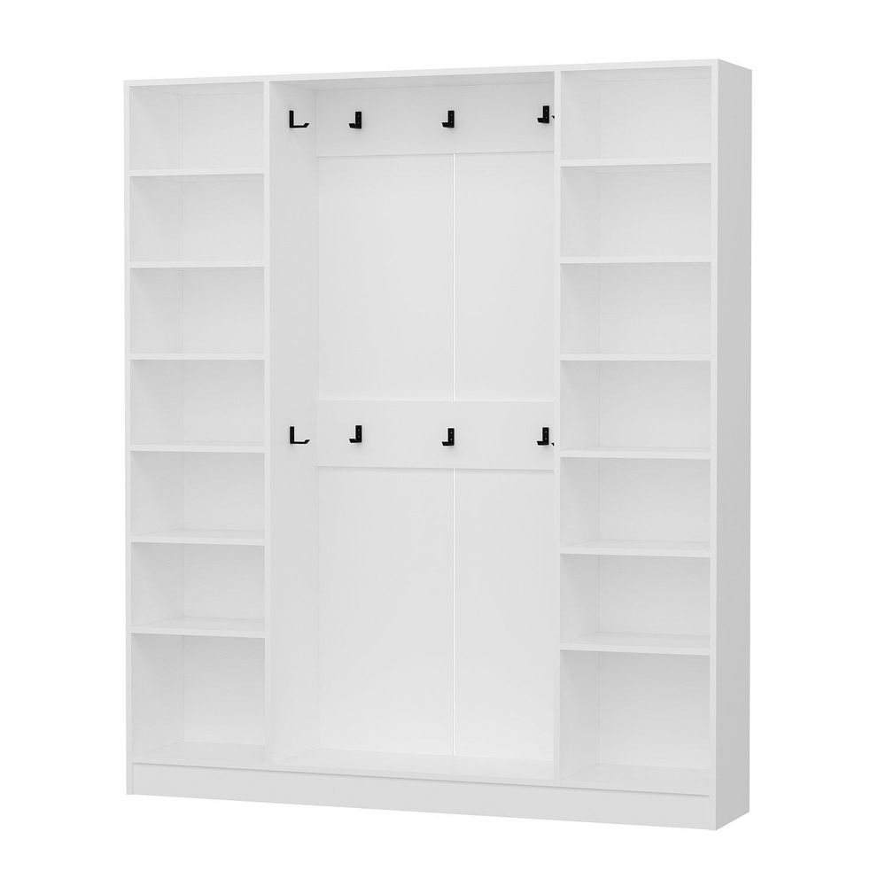 Hall Stand Kale - 8120 u bijeloj boji slika 3