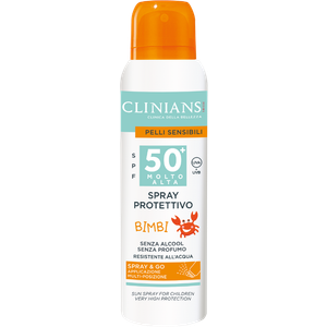 Clinians Mlijeko za sunčanje djece spray SPF 50  150ml