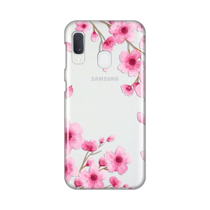 Torbica Silikonska Print Skin za Samsung A202F Galaxy A20e Rose flowers