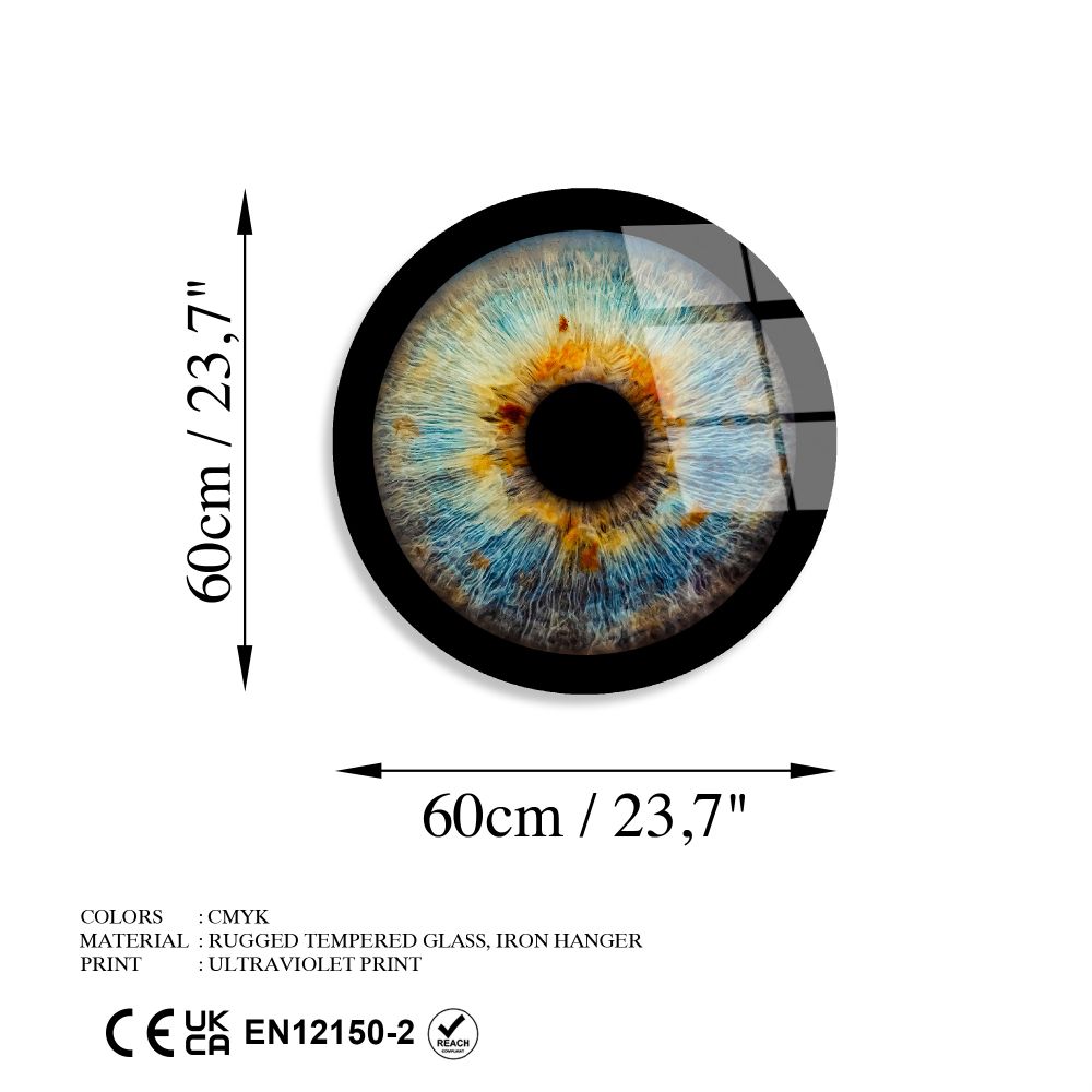 UV-1138 Dekorativna Slika od Kaljenog Stakla u Više Boja slika 6