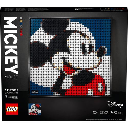 LEGO® ART 31202 Disney's Mickey Mouse slika 3