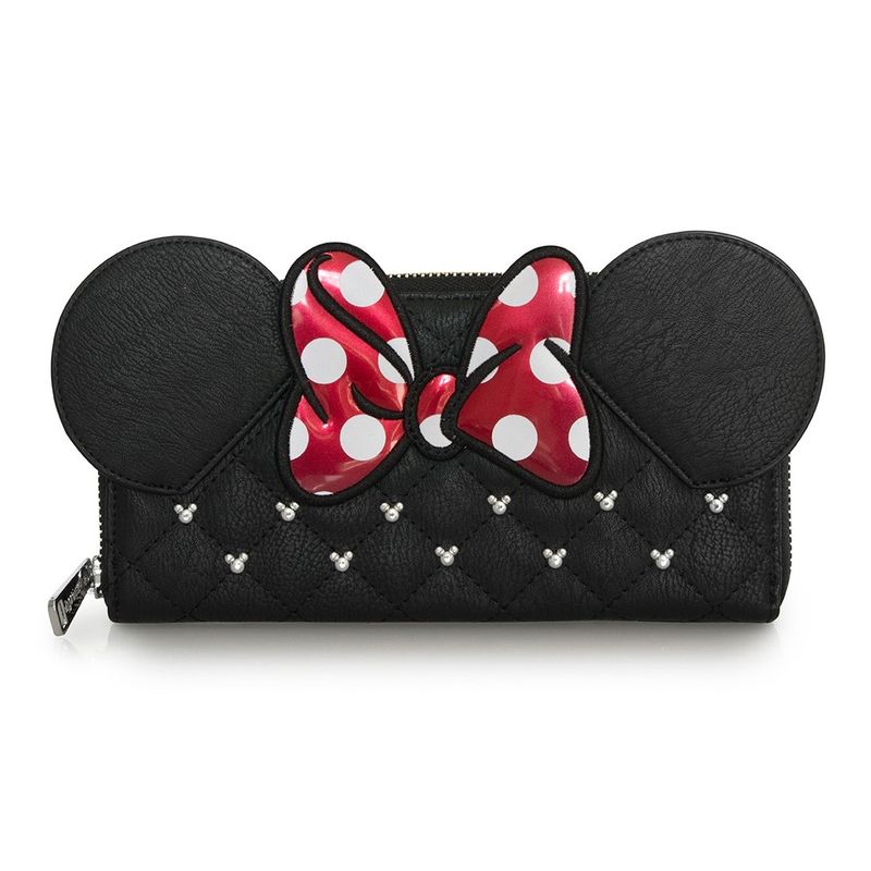 LOUNGEFLY DISNEY MINNIE MAŠNA DENARNICA Z ZADRGO image