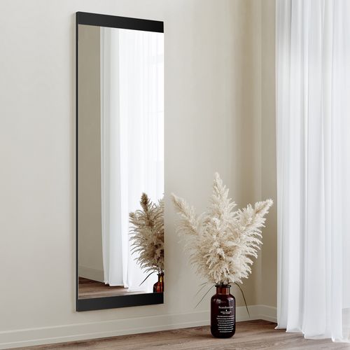 Boy Aynası Dekoratif Basic Siyah 40x120 Black Mirror slika 1