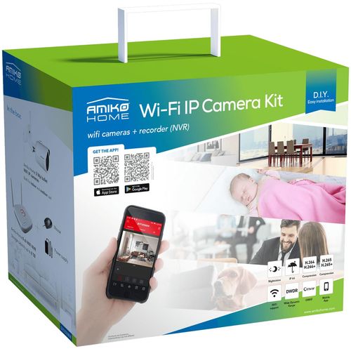 Amiko Home Set za video nadzor, 9ch, 2.0 Mpixel, WiFi - CCTV KIT 4800 slika 5