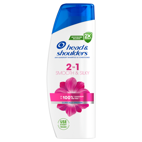 H&S Smooth & Silky 2u1 šampon protiv peruti, 330ml slika 1