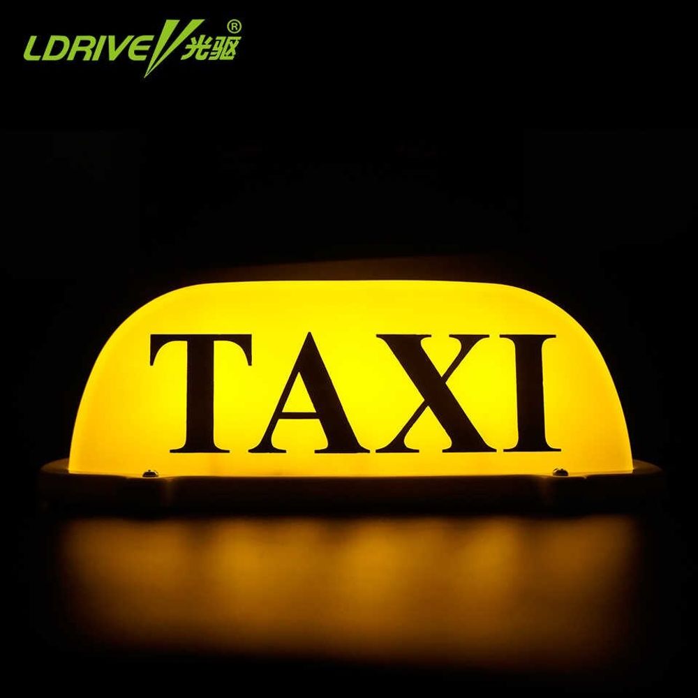 Svijetleća Taxi Tabla - Vidljivost i Prepoznatljivost slika 1