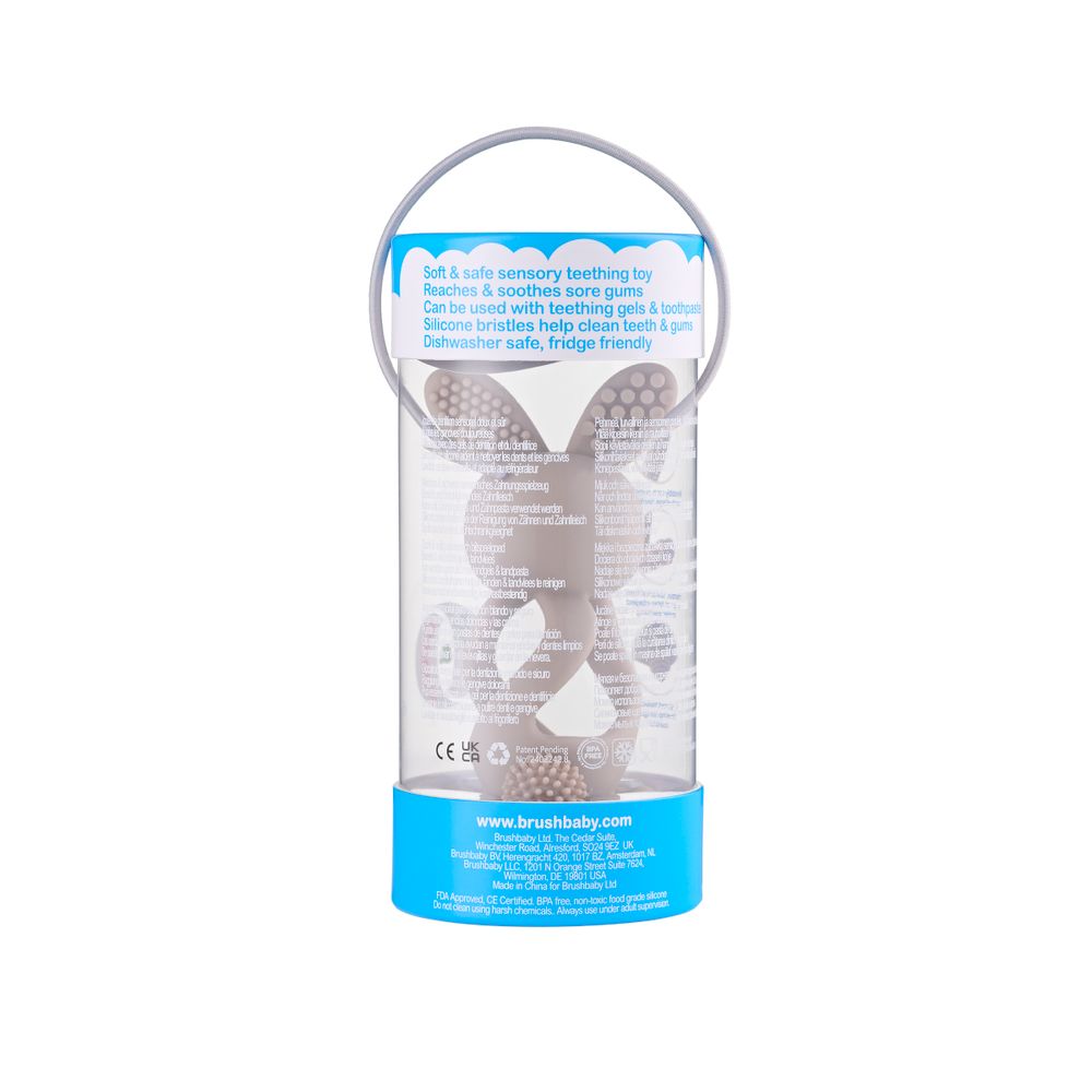 Brush-Baby Glodalica Bobbie Bunny 3D - Cappuccino slika 8