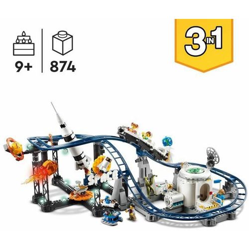 Playset Lego Creator 31142 Space Rollercoaster 874 Dijelovi slika 6