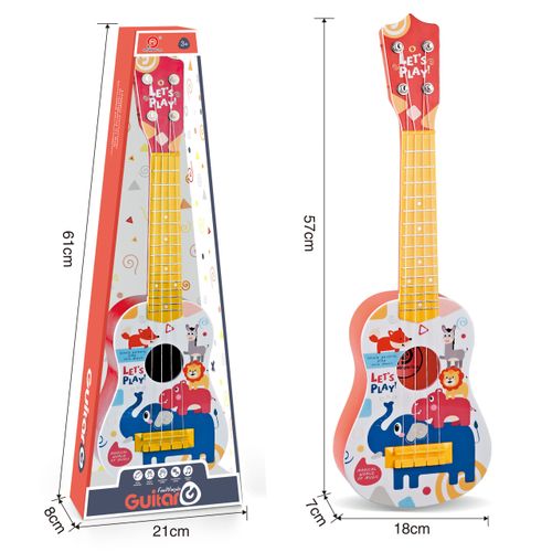 Woopie klasična gitara za djecu: crvena, 57 cm slika 3