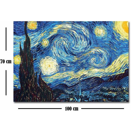 70100FAMOUSART-052 Multicolor Decorative Canvas Painting slika 4