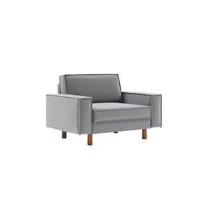 Sofa za Jednu Osobu Sparrow Loveseat - boje: siva magla orah