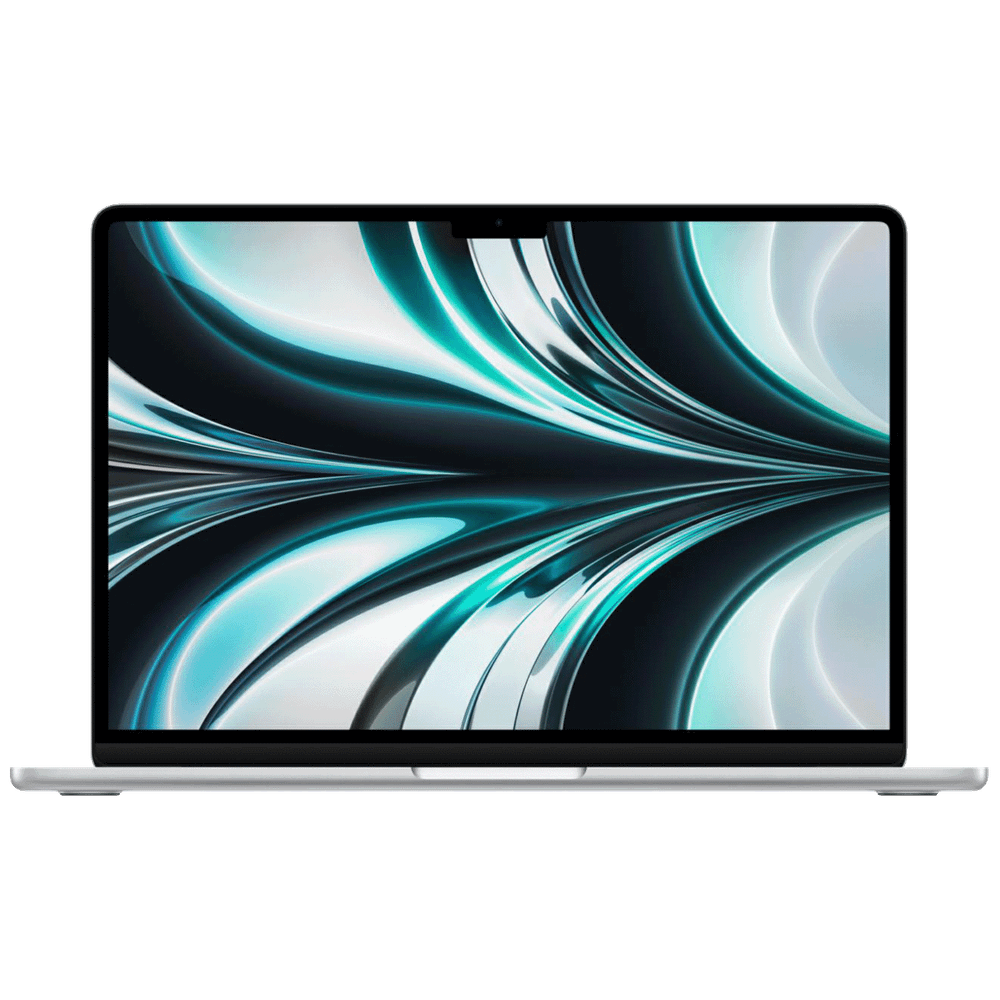 Apple Laptop 13,6", M2 chipset, 8GB DDR, SSD 256 GB - MacBook Air; MLXY3T/A, Silver slika 1
