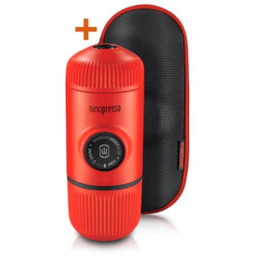 WACACO NANOPRESSO LAVA RED + FUTROLA slika 1