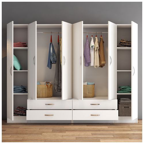 GRD0801 White Wardrobe slika 3