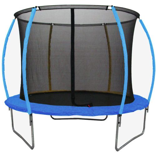 Trampolin Legoni Space sa zaštitnom mrežom, 366 cm, plavi slika 1