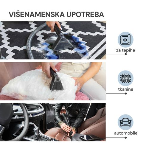 Dubinski usisivač Vitapur HouseCare SpotClean PRO - 350 W slika 6