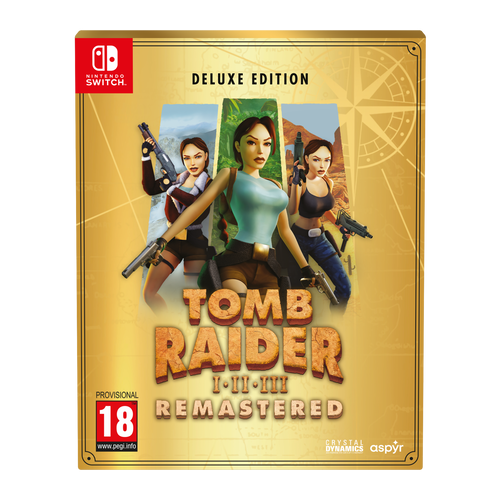 Tomb Raider I-III Remastered Starring Lara Croft - Deluxe Edition (Nintendo Switch) slika 1