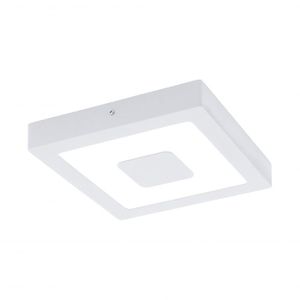 Eglo Iphias spoljna spot, led, 16,5w, 3000k, 225x225, lijevani aluminij/bela 