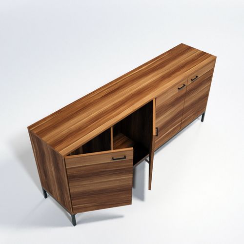 Porta - L2002 Walnut
Black Console slika 7