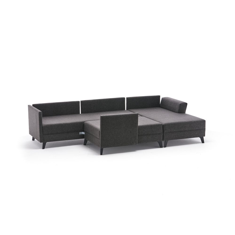 Eris - Ugao Sofa na Razvlačenje u Antracit Boji slika 11