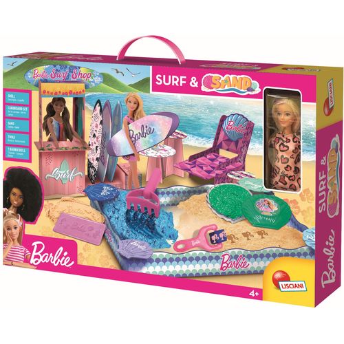 LISCIANI BARBIE set lutka, surferski dućan i kinetički pijesak 900g 91966 slika 6