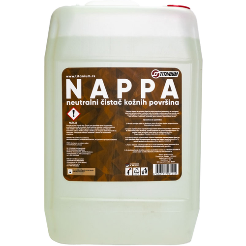 Titanium NAPPA - Sredstvo za čišćenje kožnih površina - 10L slika 1