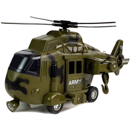 Vojni spasilački helikopter s efektima slika 3