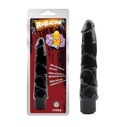 Crni Vibrator 22cm Rubicon Ignite slika 1